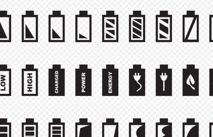 battery icons